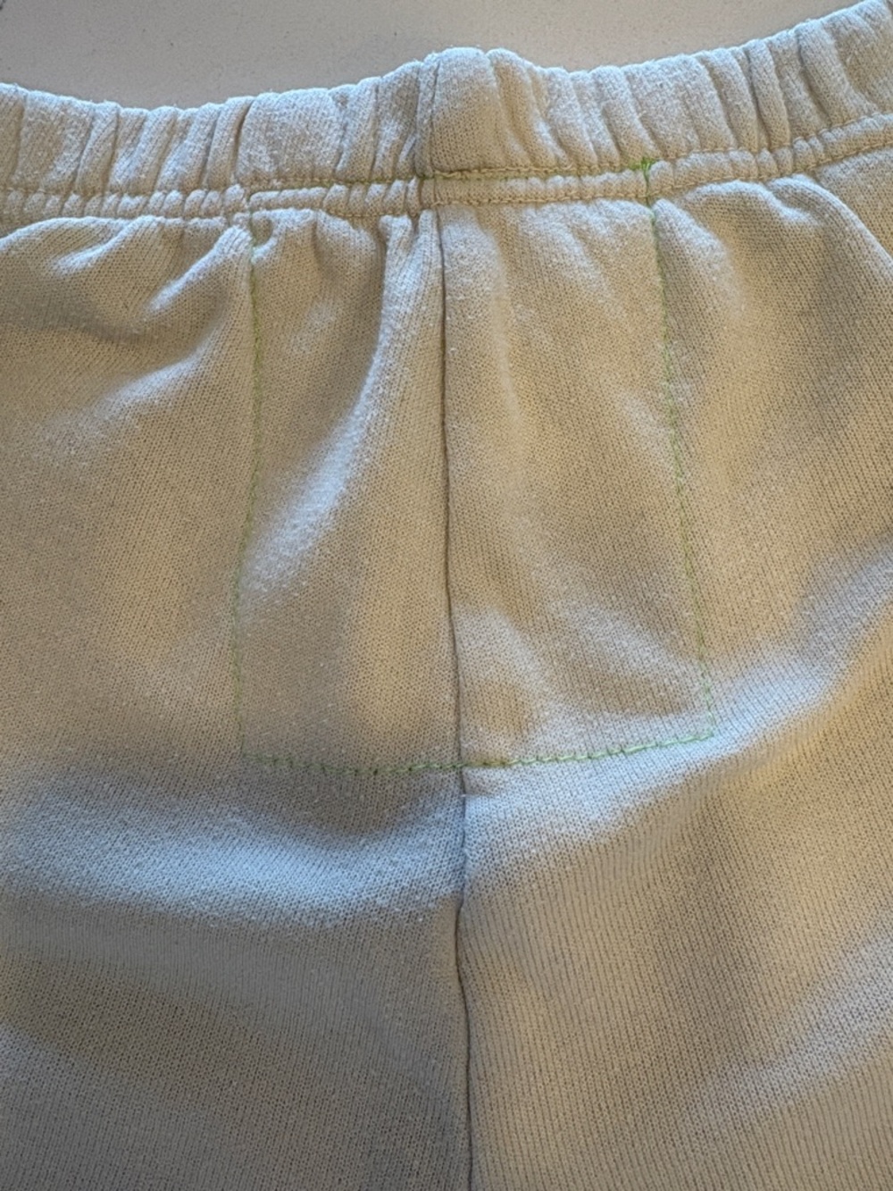 Aviator Nation Smiley Joggers ~ Large ~ Cream ~ See Notes - Picture 9 of 12